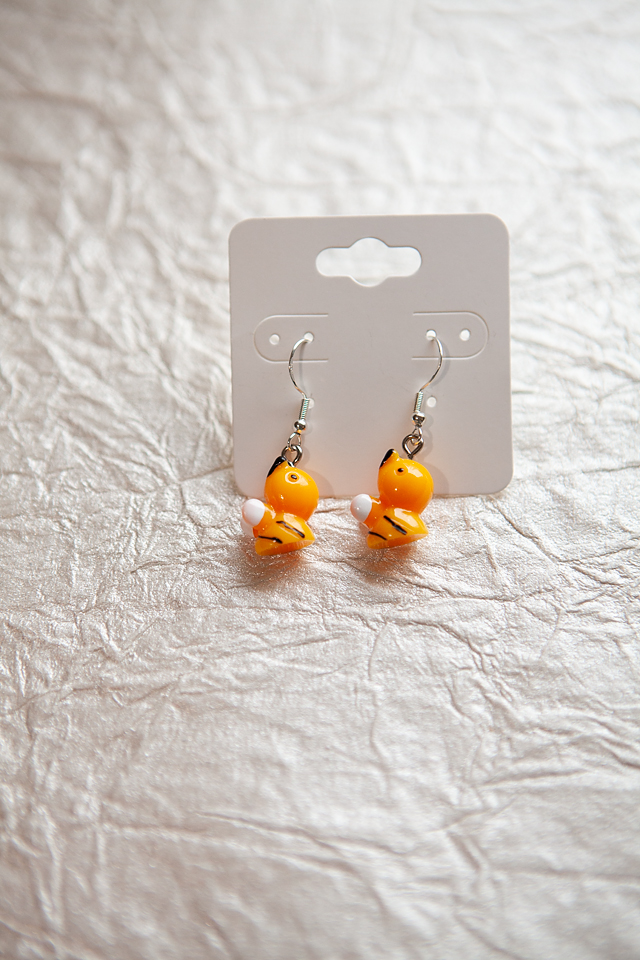 Short Bee Earrings