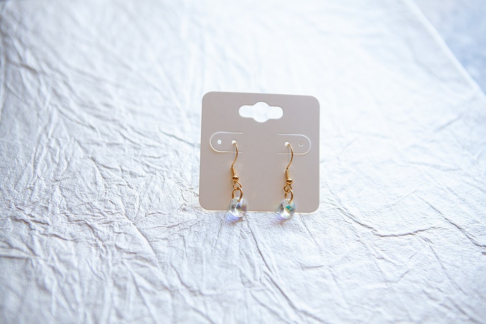 Round Crystal Earrings