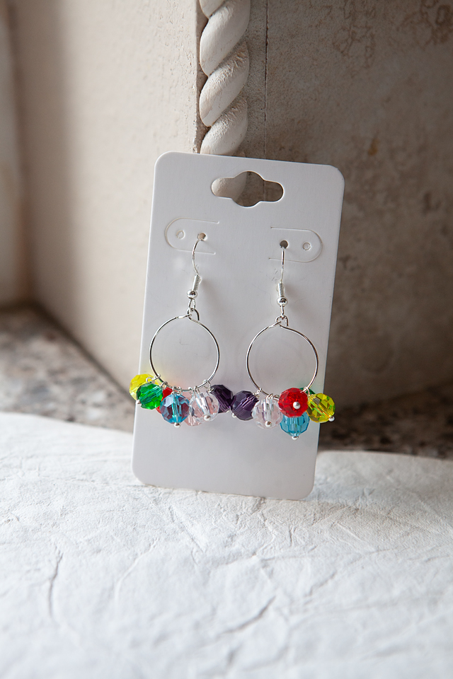 Colorful Crystal Earrings