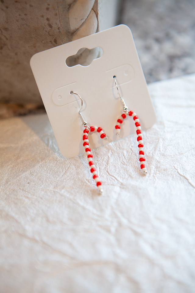 Candy Cane Earrings