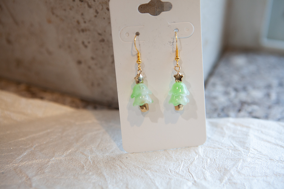 Christmas Tree Earrings